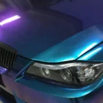 Folie auto Cameleon Albastru/Violet pentru colantare integrala, Termoplastica, cu tehnologie "BUBBLE FREE", finisaj Lucios, dimensiune 3,0m x 1,52m - imagine 6