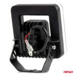 Proiector LED cu Angel Eye model AWL57, pozitie, semnalizare, faza lunga/scurta, pentru Off-Road, ATV, SSV, putere 45W, 8000lm, tensiune 9-36V, dimensiuni 114,5 x 114,5 x 51 mm - imagine 8