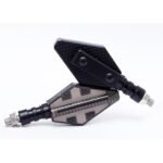 Set 2 lampi Semnalizare Moto, model CROSS, cu 2 functii, pozitie si semnalizare, tensiune 12V - imagine 3