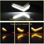 Set 2 lampi Semnalizare Moto, model BUMERANG, cu 2 functii, pozitie si semnalizare, tensiune 12V - imagine 4